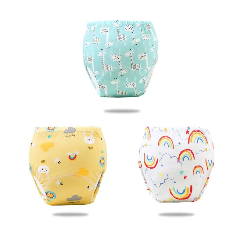 SnugSteps™ Toddler Potty Training Pants – Eco-Friendly, Leakproof, Washable Cotton Diaper