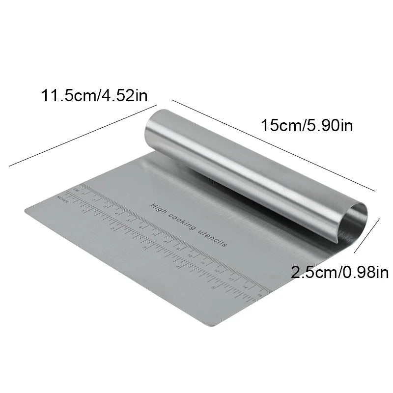 Stainless Steel Pastry Cutter/ Scraper