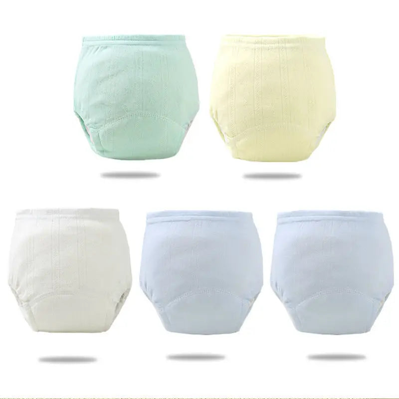 SnugSteps™ Toddler Potty Training Pants – Eco-Friendly, Leakproof, Washable Cotton Diaper