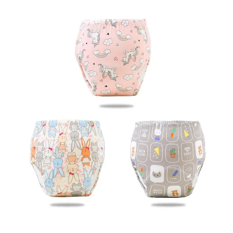 SnugSteps™ Toddler Potty Training Pants – Eco-Friendly, Leakproof, Washable Cotton Diaper