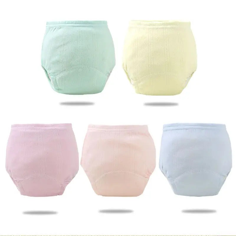 SnugSteps™ Toddler Potty Training Pants – Eco-Friendly, Leakproof, Washable Cotton Diaper