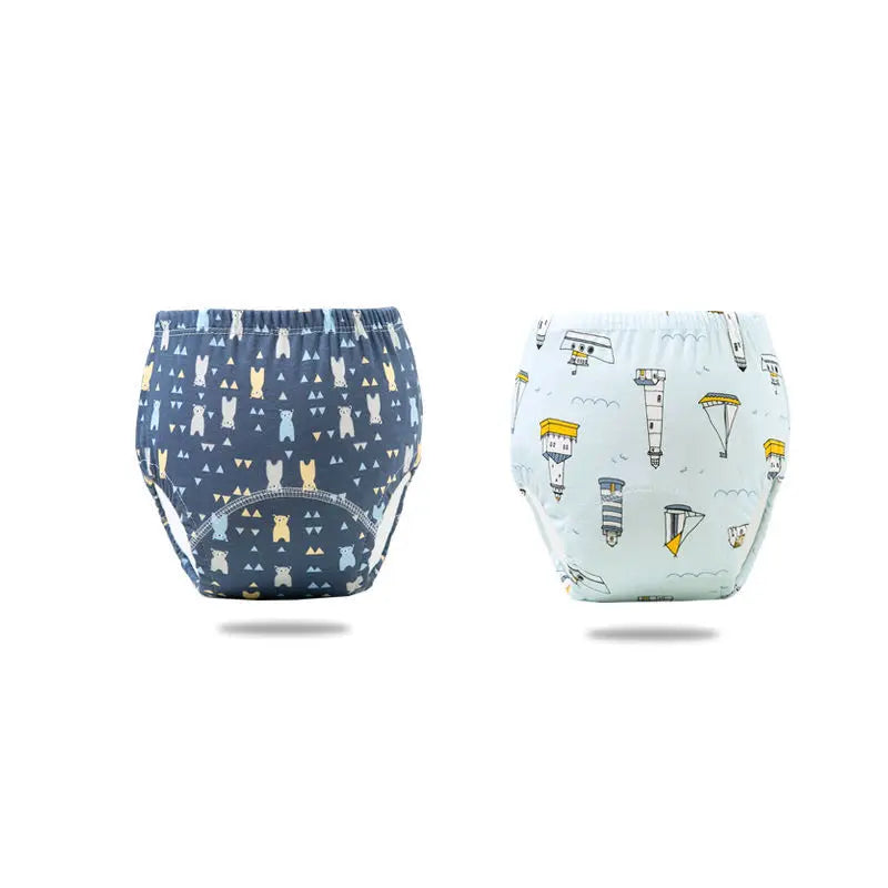SnugSteps™ Toddler Potty Training Pants – Eco-Friendly, Leakproof, Washable Cotton Diaper