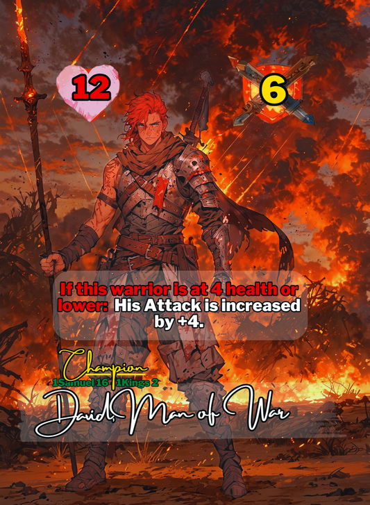 David: Man Of War TCG