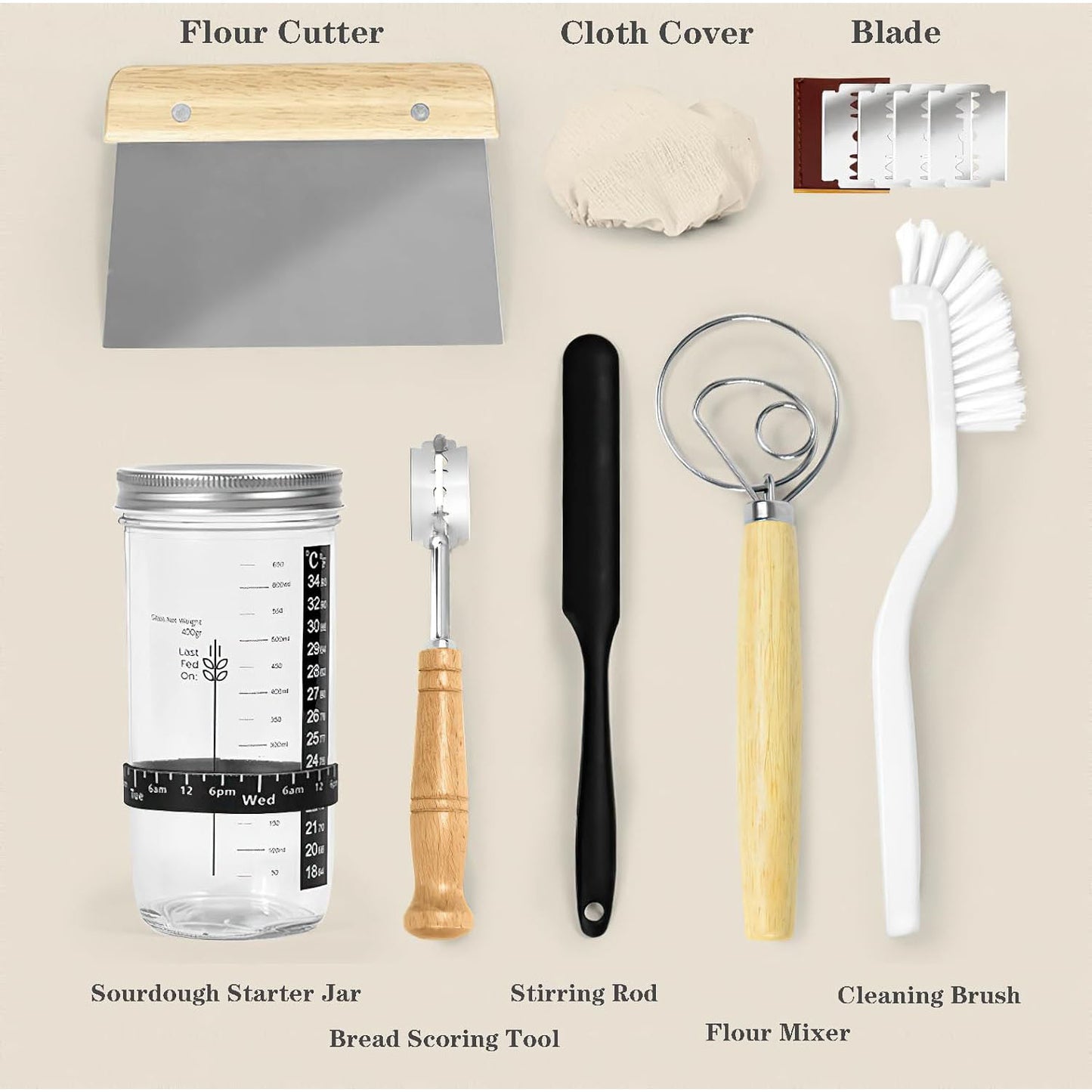 Ultimate Sourdough Kit (Comes with a Jar!!)