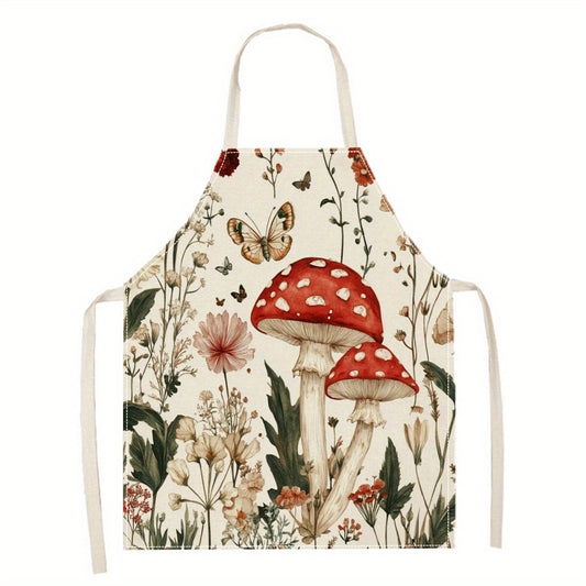 Whimsical Mushroom Apron