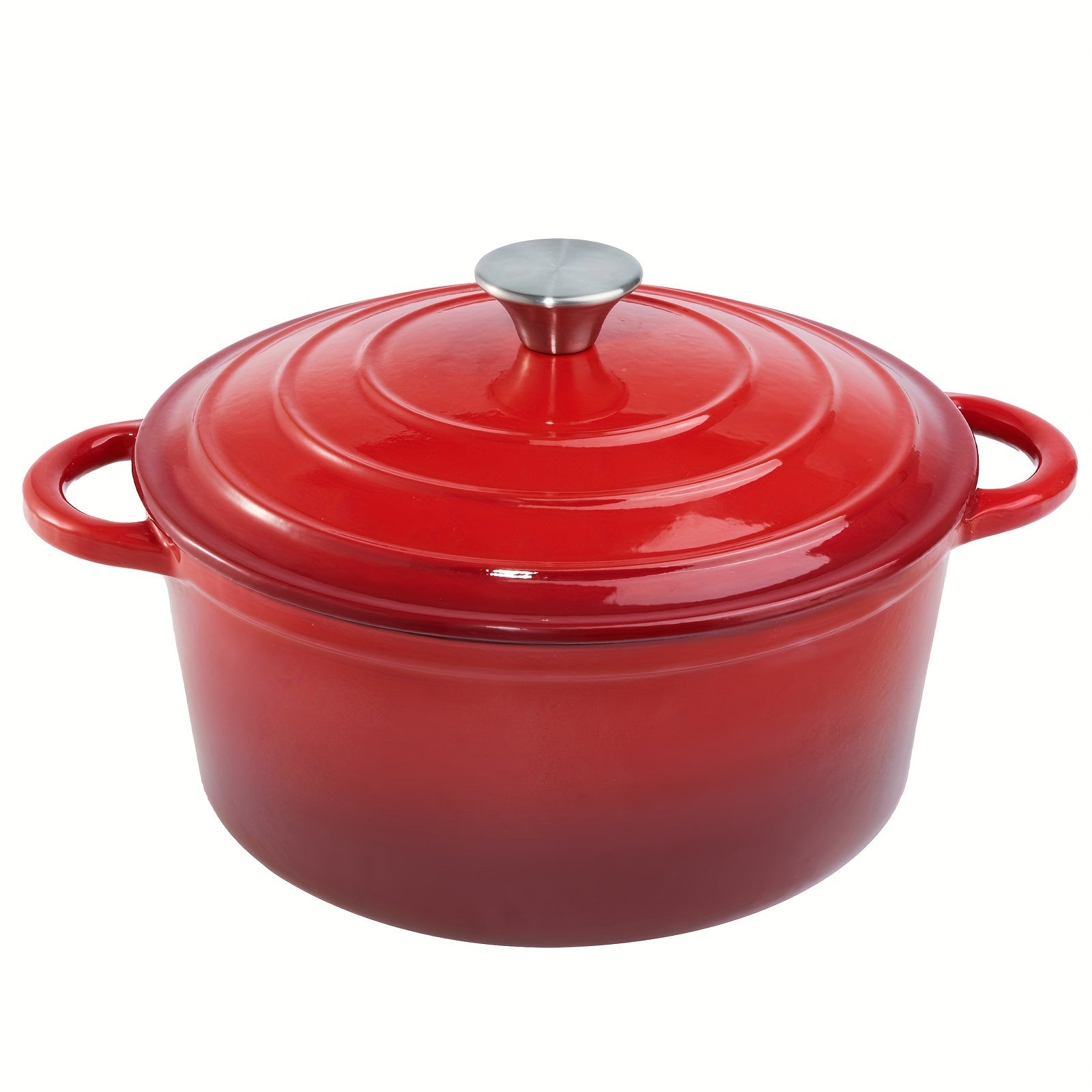 6 QT Enameled Cast Iron Dutch Oven Pot