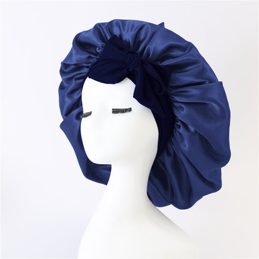 Silk/ Satin Bonnet For Sleeping - (For All Hair Types)
