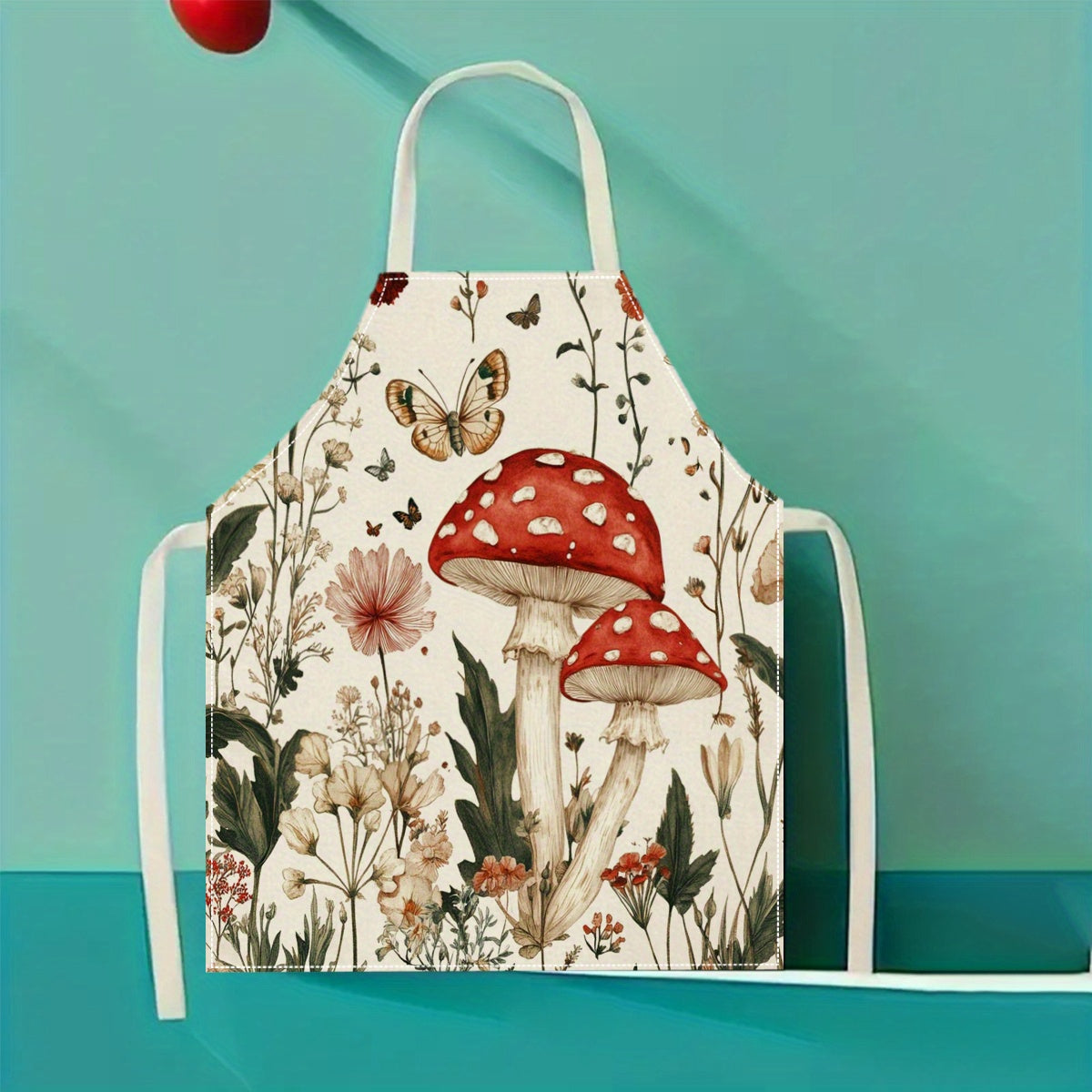 Whimsical Mushroom Apron