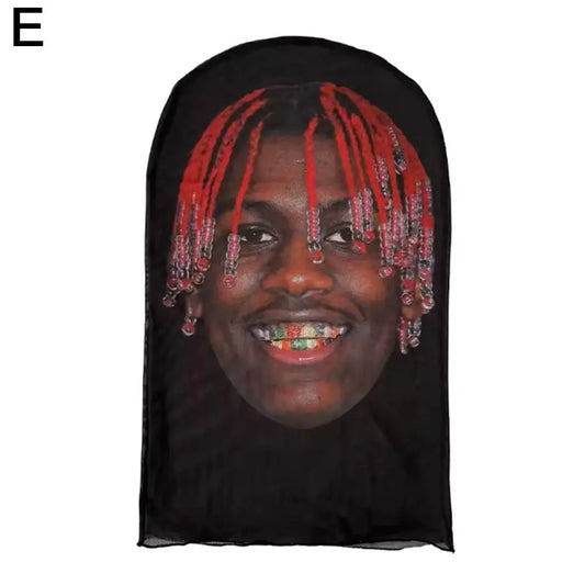 Elastic Mesh Full Face Mask Novelty Supplies Party Cosplay