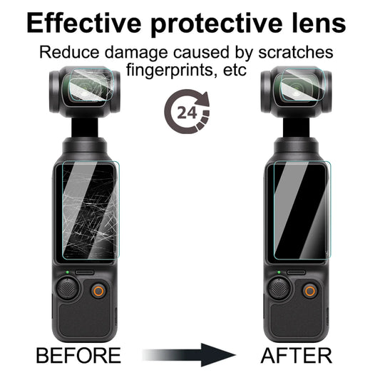 Tempered Glass Screen Protectors for DJI OSMO Pocket 3