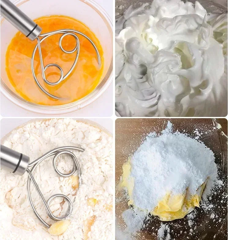 Danish Dough Whisk Stainless Steel