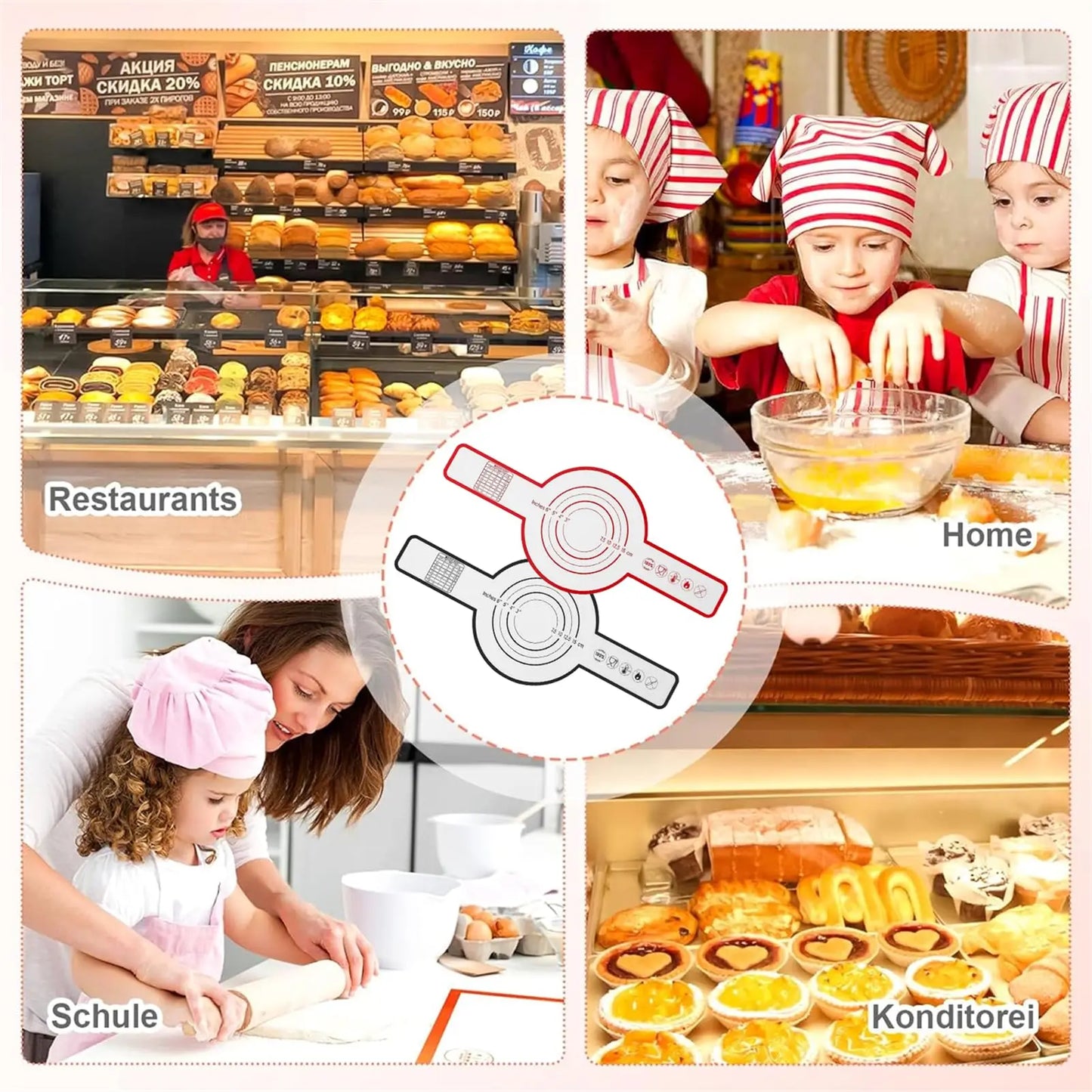 Reusable Silicone Bread Sling with Long Handles Heat Resistant