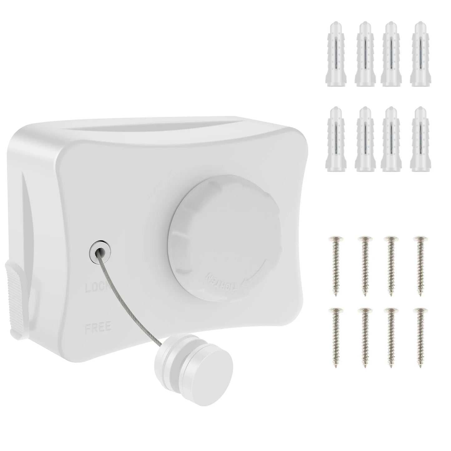 Retractable Clothesline Line Indoor Space Saving