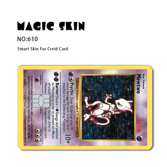 Pokemon Credit/Debit Card Decals (Stickers)
