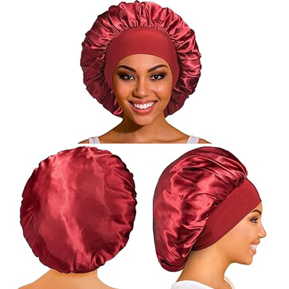 Satin/ Silk Bonnet - ( 2 Bonnets!!)