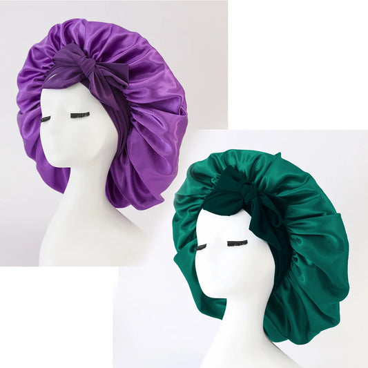 Satin/ Silk Bonnet - ( 2 Bonnets!!)