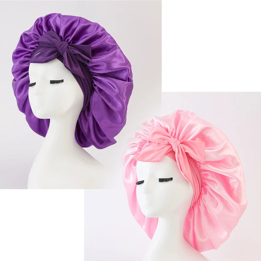 Satin/ Silk Bonnet - ( 2 Bonnets!!)