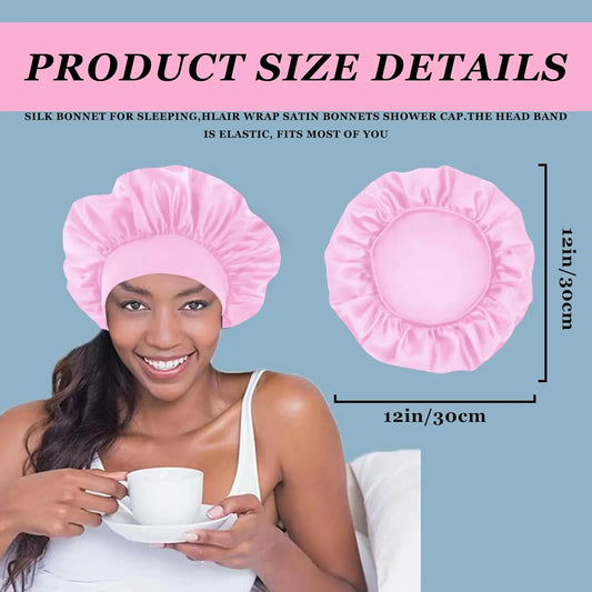 Satin/ Silk Bonnet - ( 2 Bonnets!!)