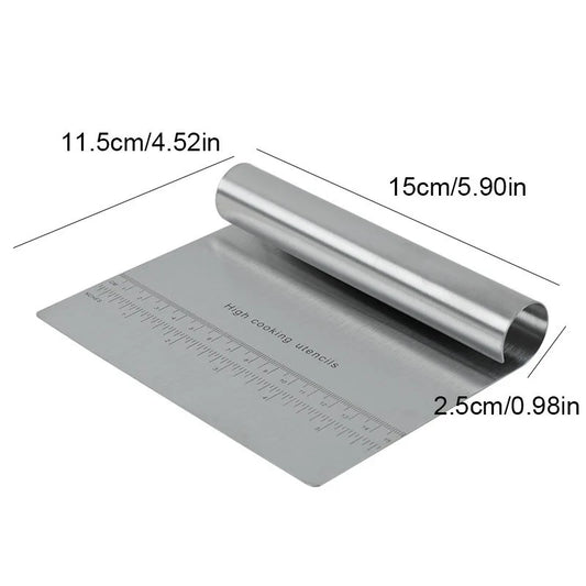 Stainless Steel Pastry Cutter/ Scraper