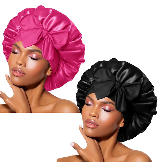 Satin/ Silk Bonnet - ( 2 Bonnets!!)