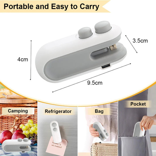 Mini Heat Bag Sealer - (Handheld)