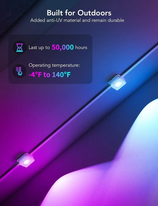 Govee Permanent Outdoor Lights ! (50 ft)
