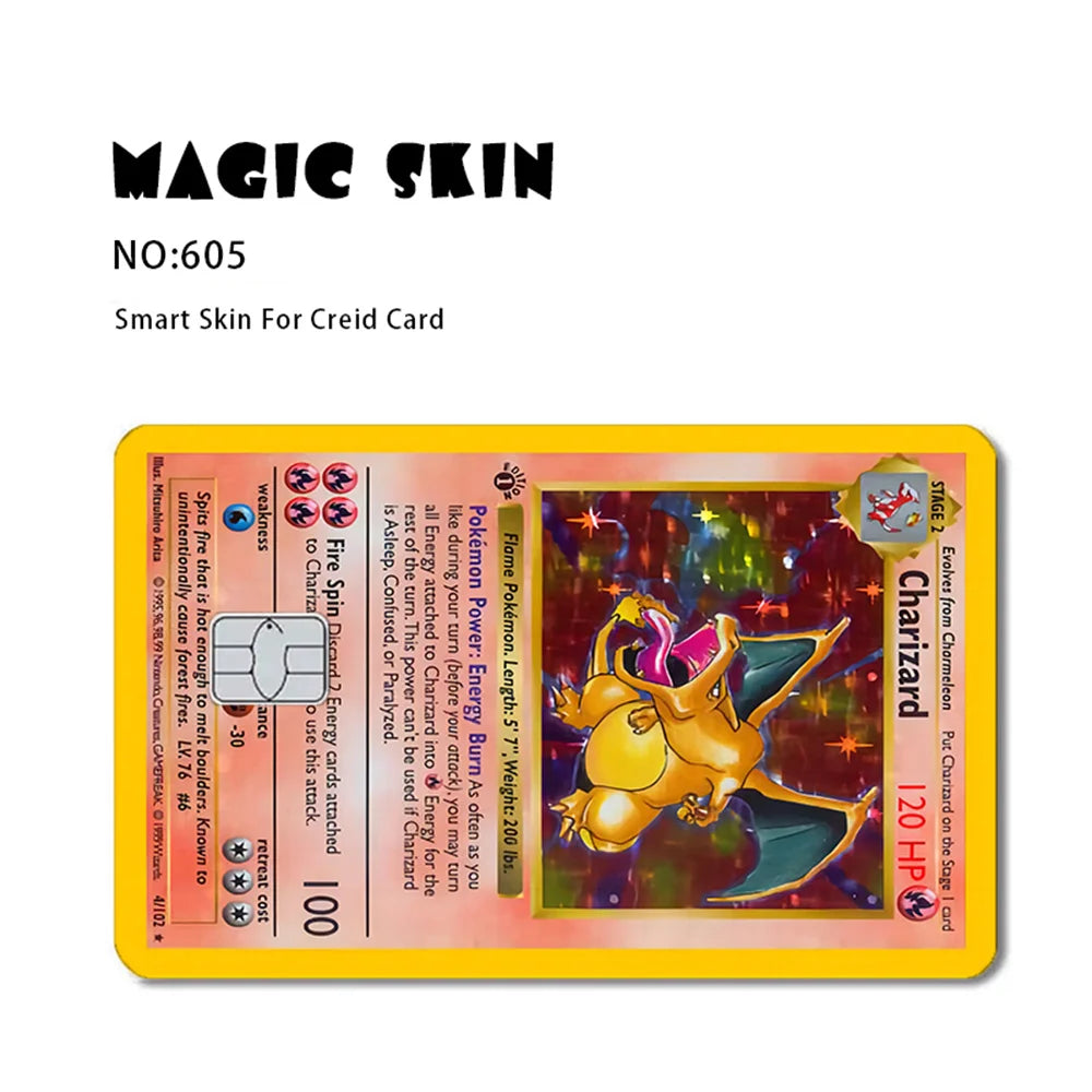 Pokemon Credit/Debit Card Decals (Stickers)