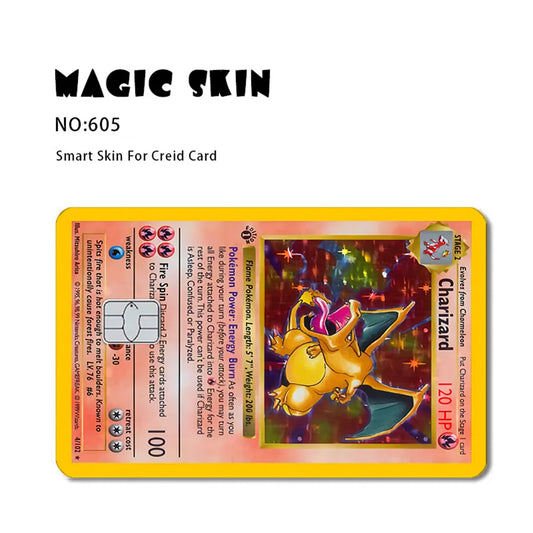 Pokemon Credit/Debit Card Decals (Stickers)