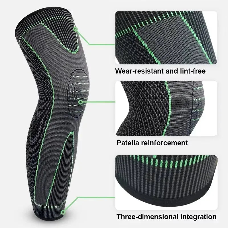 Knee-to-Calf Compression Support Sleeve