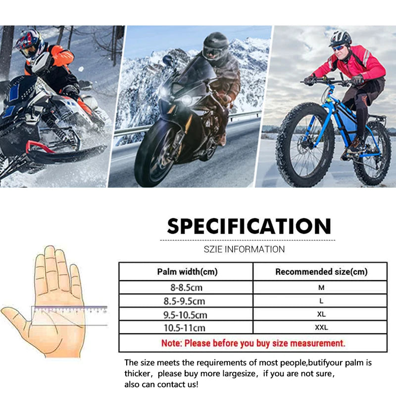 Motorcycle Gloves Windproof/ Waterproof