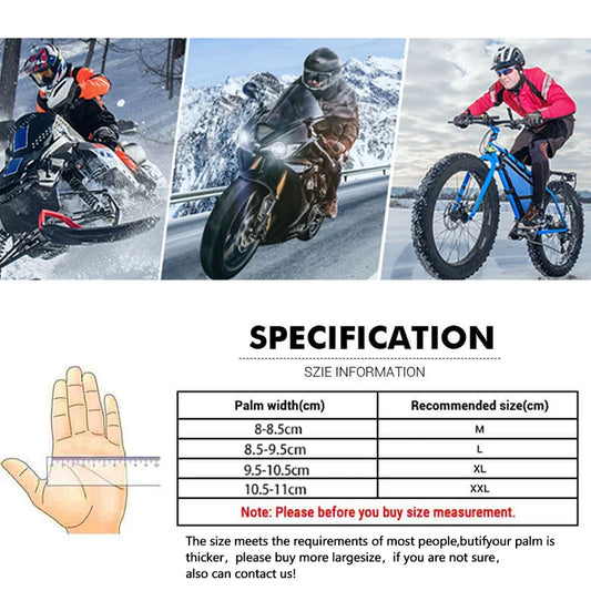 Motorcycle Gloves Windproof/ Waterproof