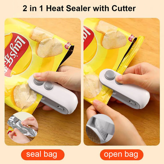Mini Heat Bag Sealer - (Handheld)