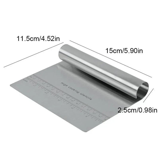 Stainless Steel Pastry Cutter/ Scraper