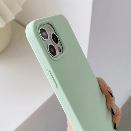 Original Phone Case For iPhone 16 15 11 12 13 14 Pro Max (Silicone Cases)