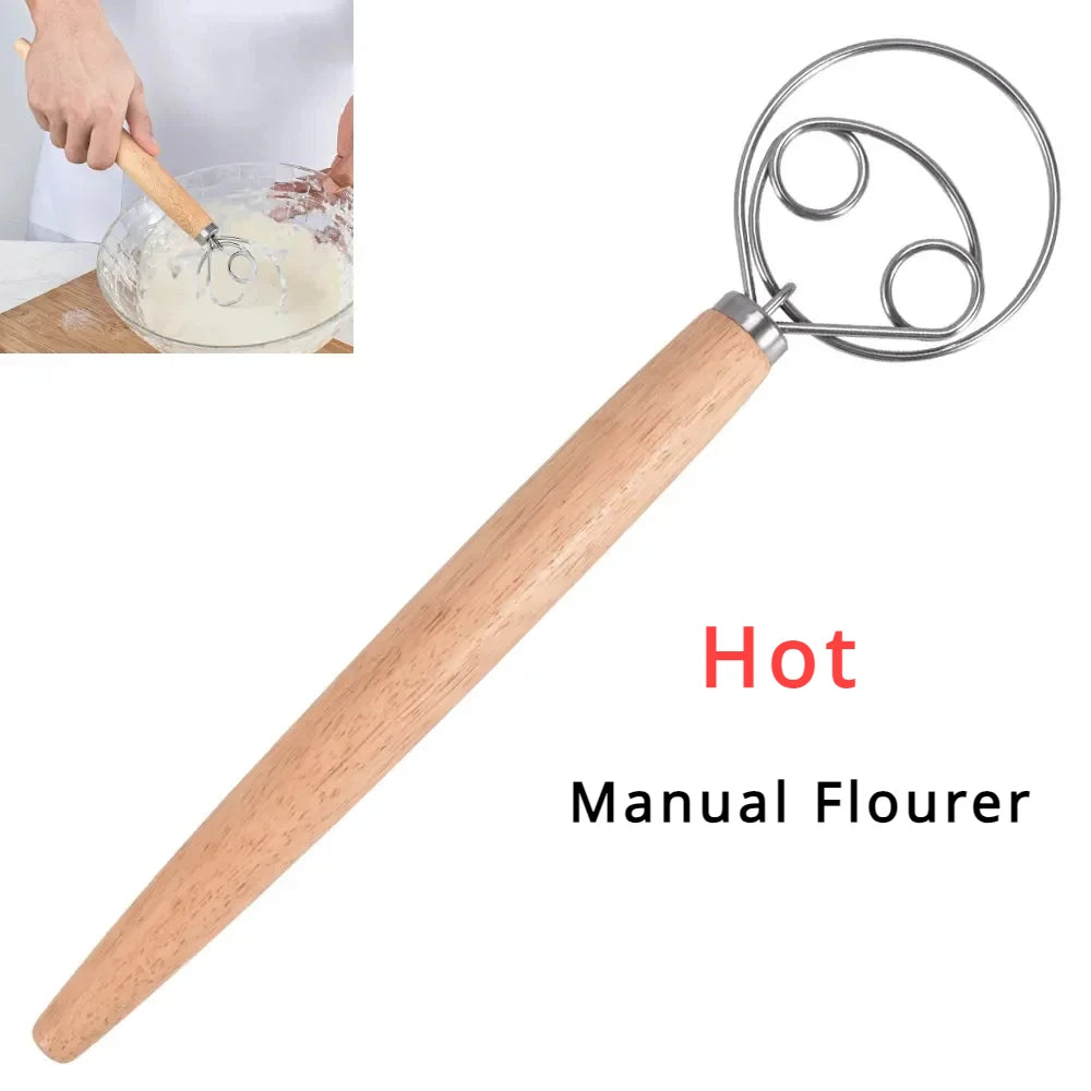 Danish Dough Whisk Stainless Steel