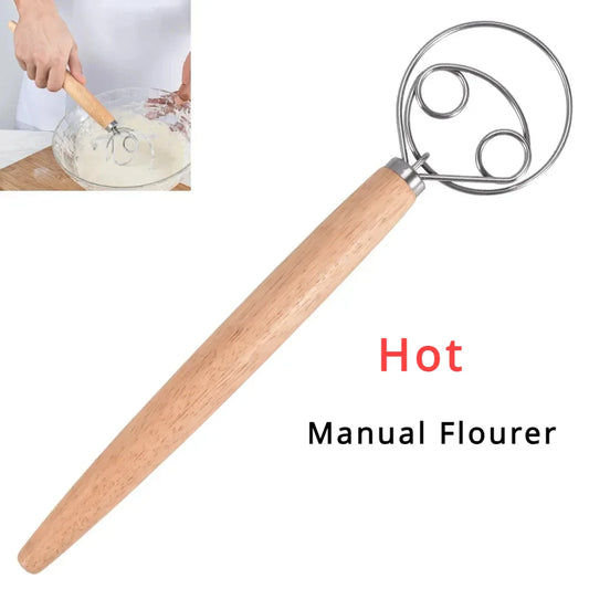 Danish Dough Whisk Stainless Steel