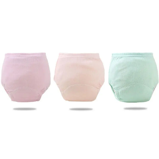 SnugSteps™ Toddler Potty Training Pants – Eco-Friendly, Leakproof, Washable Cotton Diaper