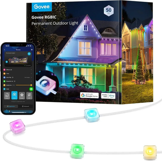 Govee Permanent Outdoor Lights ! (50 ft)