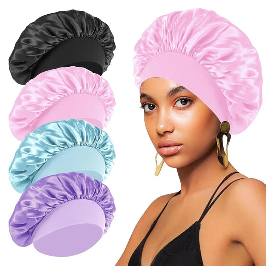Satin/ Silk Bonnet - ( 2 Bonnets!!)