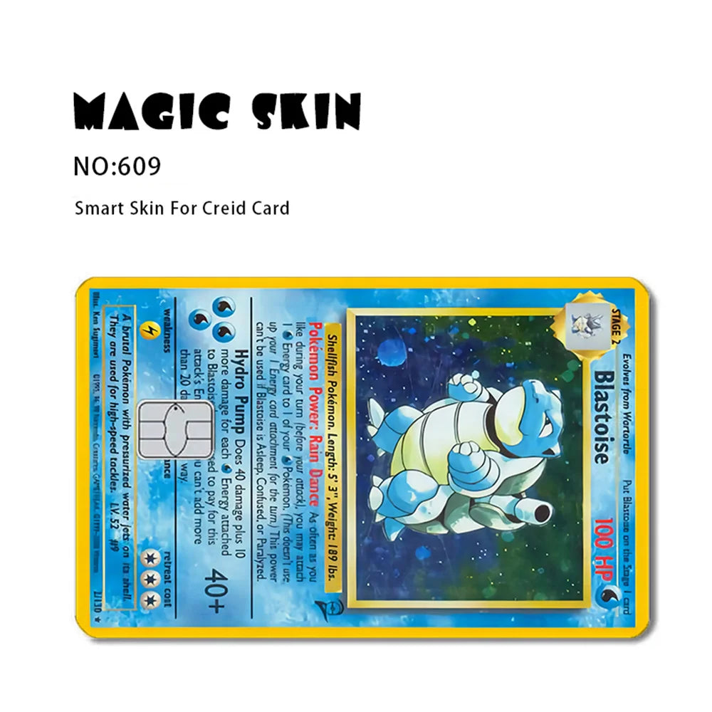 Pokemon Credit/Debit Card Decals (Stickers)