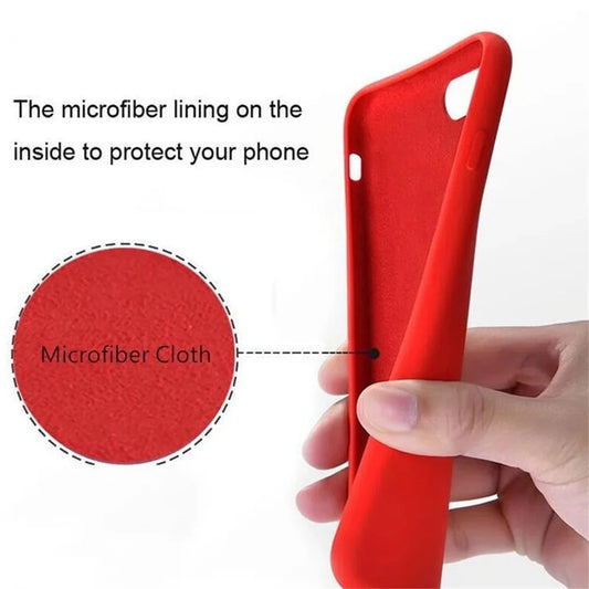 Original Phone Case For iPhone 16 15 11 12 13 14 Pro Max (Silicone Cases)