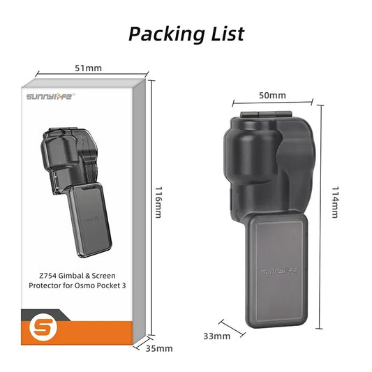 Gimbal & Screen Protector For DJI Osmo Pocket 3