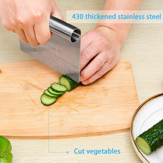 Stainless Steel Pastry Cutter/ Scraper