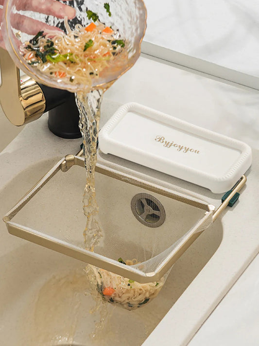 Trending Rotatable Kitchen Sink Strainer - (with Filter Mesh Bags)