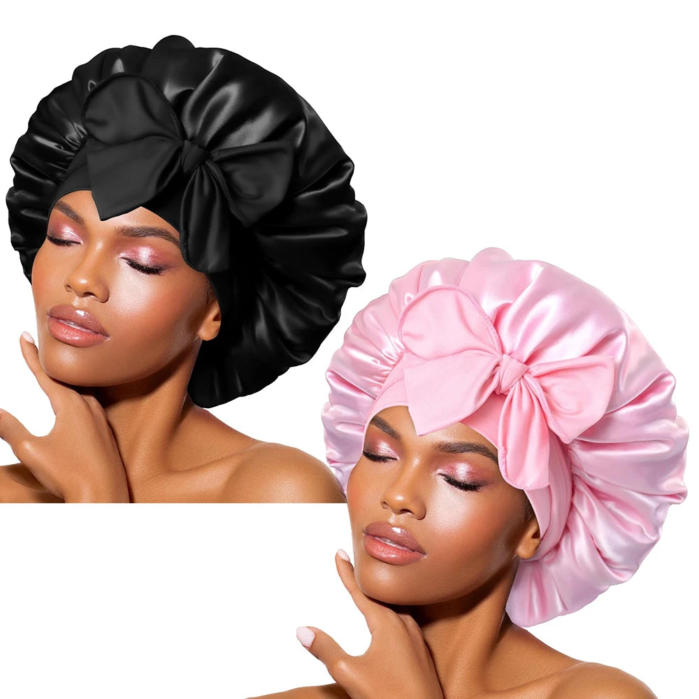 Satin/ Silk Bonnet - ( 2 Bonnets!!)