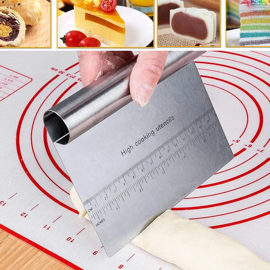 Stainless Steel Pastry Cutter/ Scraper