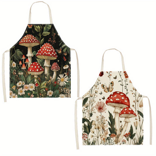 Whimsical Mushroom Apron