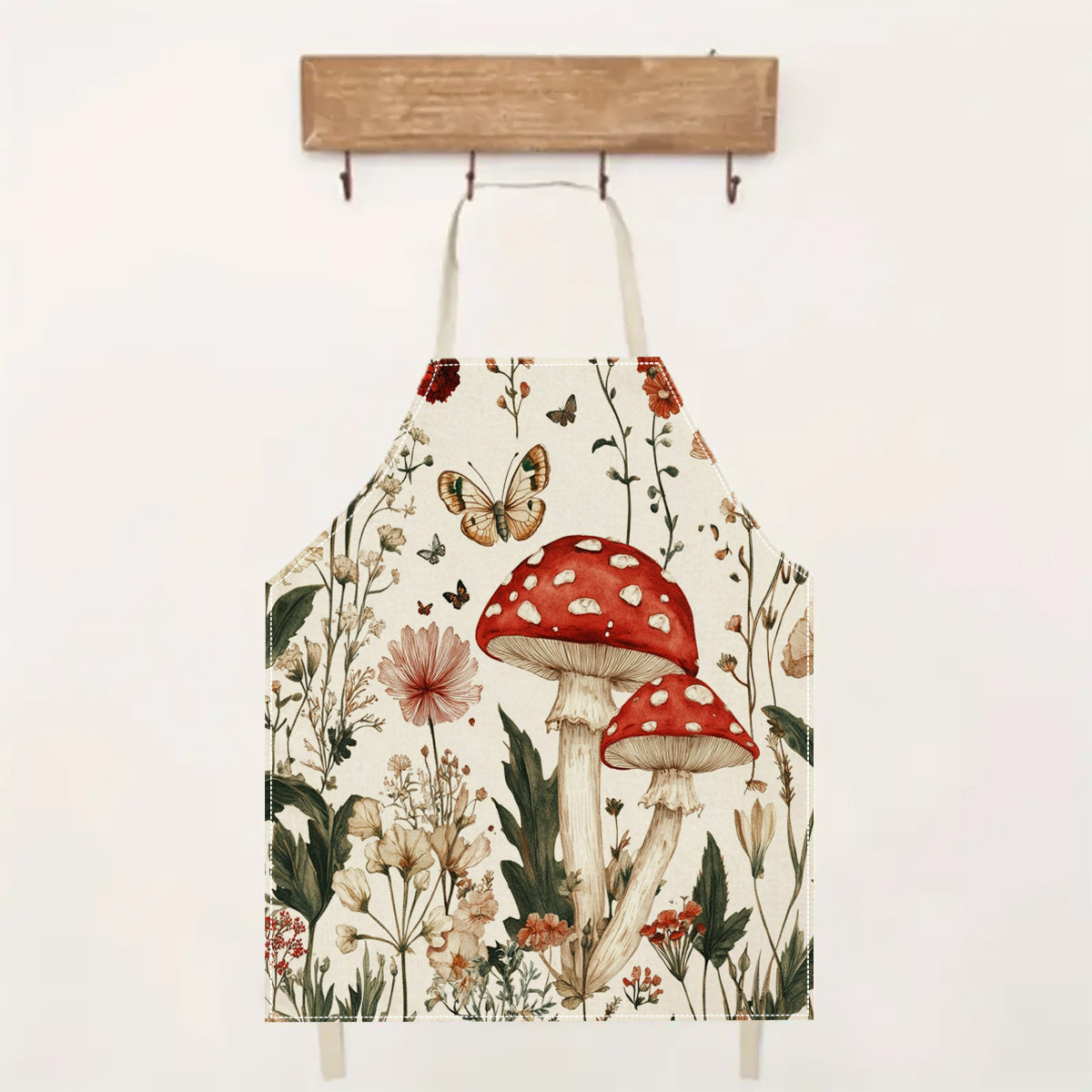 Whimsical Mushroom Apron