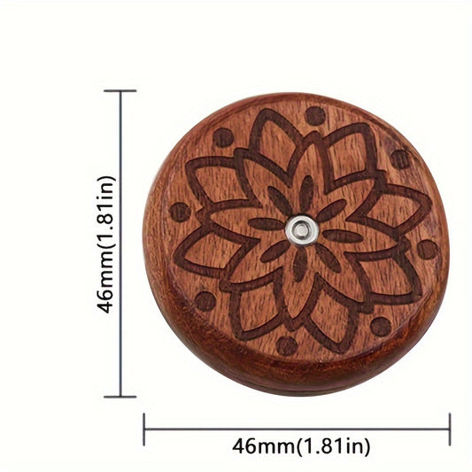 Circular Scoring Tool with Wooden Handle